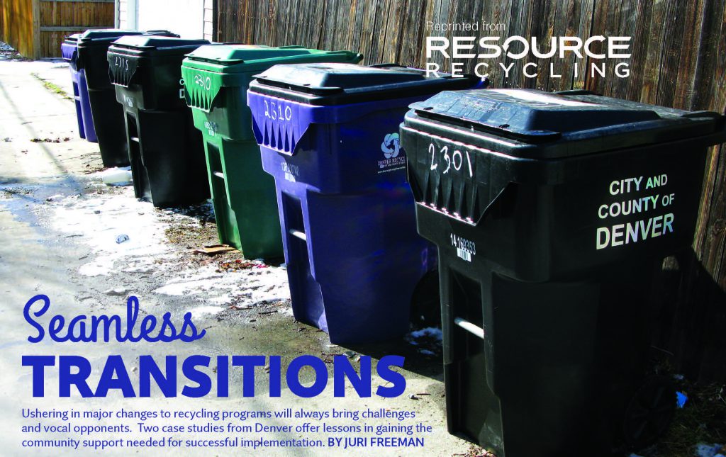 RRS Denver Recycling Program Transition Cover Photo