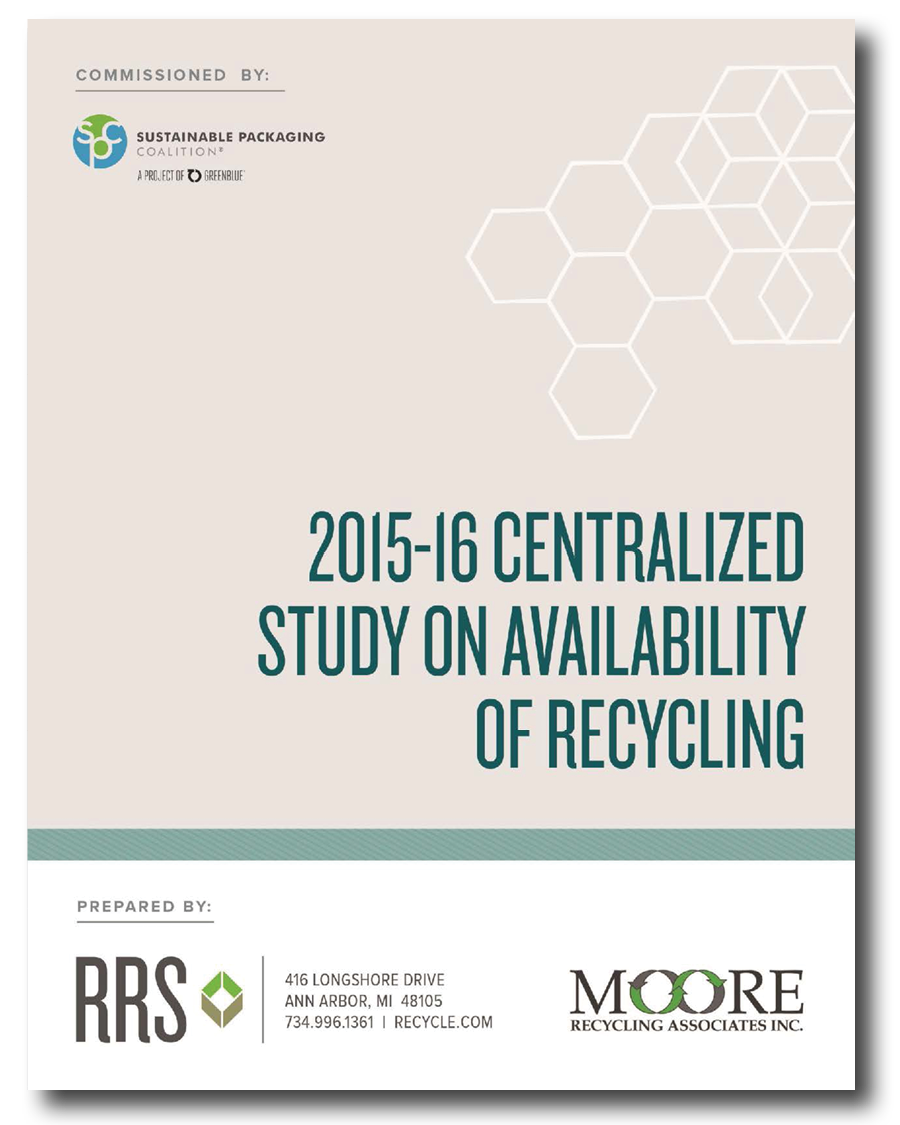 RRS SPC Recycling Program Access Study cover